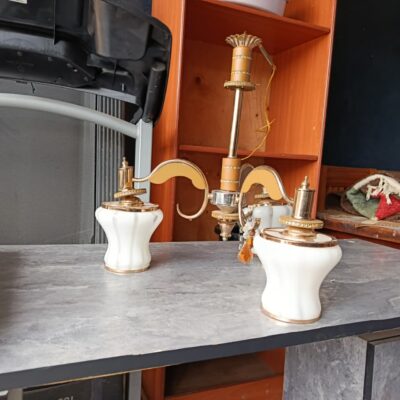 Vintage 3-Arm Chandelier