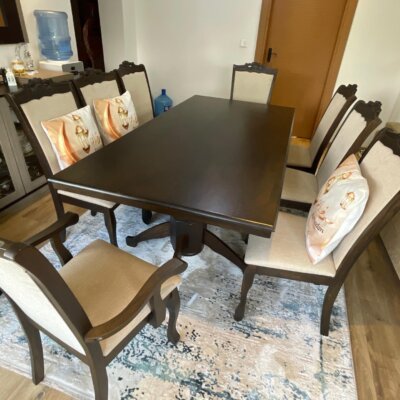 8 Seater Elegant Dining Table Set