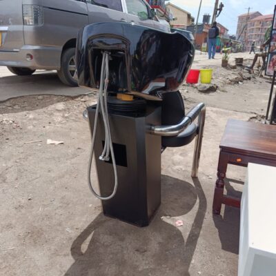 Salon Shampoo Chair With Ceramic Sink