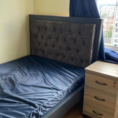 4×6 High Density Bed & Mattress Set