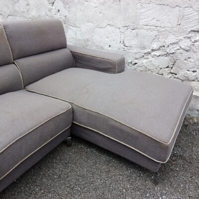 5-Seater L-Shape Sectional Sofa – White Transform your living room with this modern 5-seater L-shape sectional sofa in elegant white. Designed to provide both comfort and style, it offers spacious seating and a sleek look that fits perfectly in modern homes. The L-shape design also helps maximize corner space while creating a cozy relaxation area. ✨ Features: • 5-Seater Capacity – comfortable seating for family and guests • Modern L-Shape Design – perfect for corners and spacious living rooms • Premium White Upholstery – stylish look that brightens any interior • High-Density Foam Cushions – soft yet supportive seating • Strong Hardwood Frame – durable and long-lasting structure • Large Chaise Section – ideal for stretching out and relaxing • Elegant Contemporary Design – blends with modern décor styles