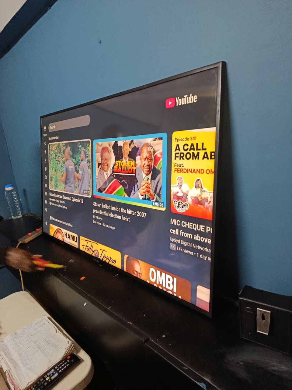 CLEAN SAMSUNG 55 INCH SMART TV