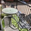 Used 4-Seater Balcony Set