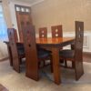 Solid Wooden 6-Seater Dining Set