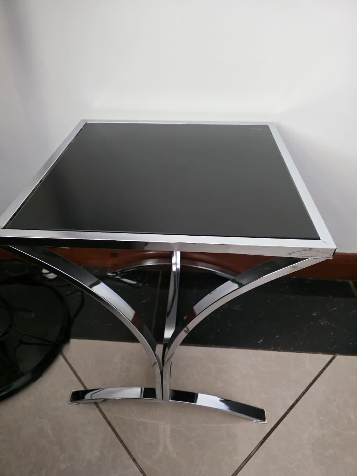 4 pcs Black Side Tables