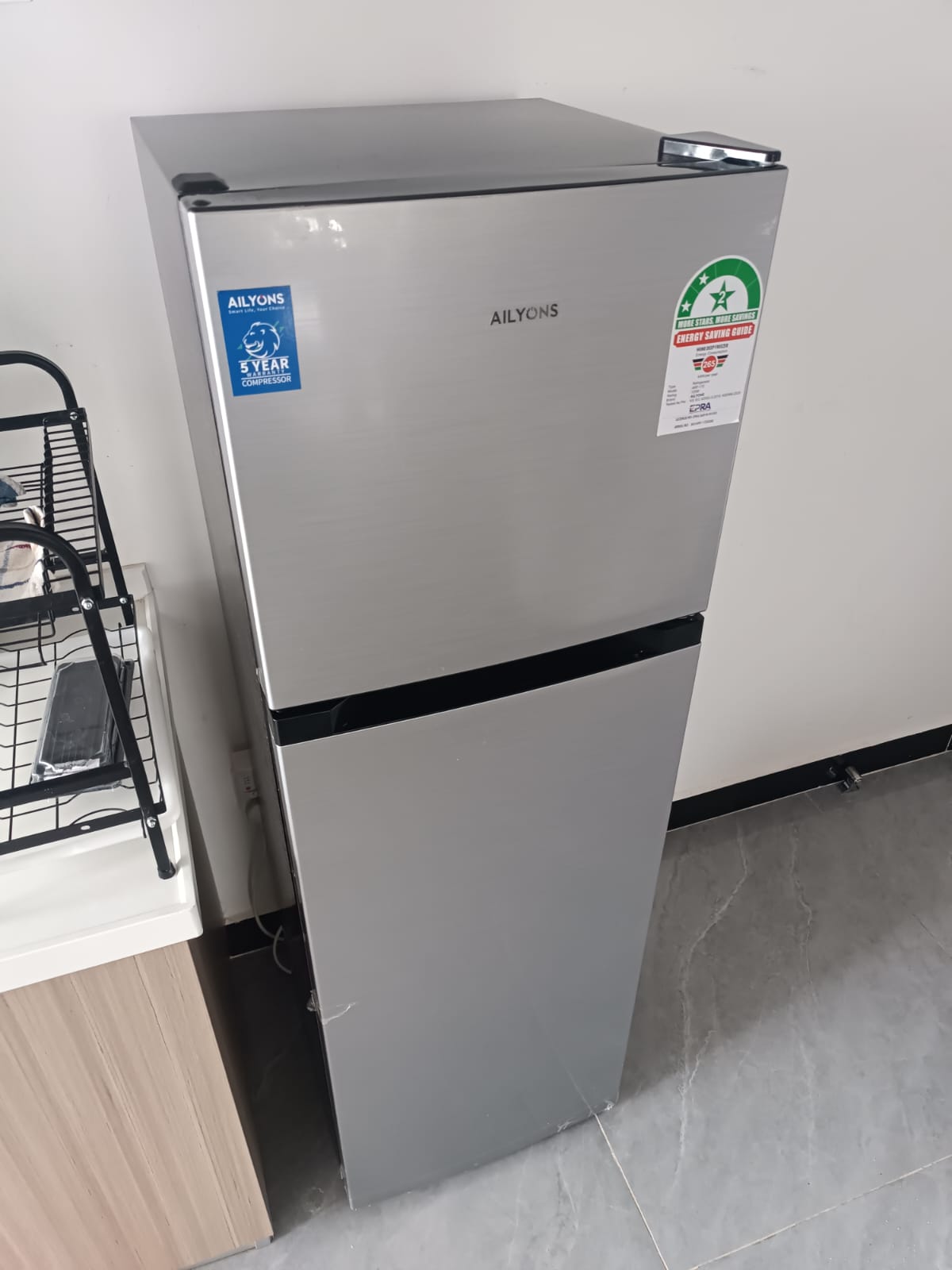 Aylions 168L Double Door Fridge In Excellent Condition 2 Aylions 168L Double Door Fridge