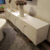 Modern White TV Stand