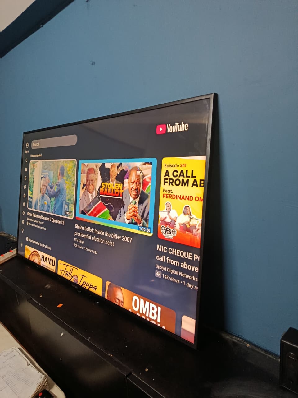 CLEAN SAMSUNG 55 INCH SMART TV ON SALE 2 CLEAN SAMSUNG 55 INCH SMART TV