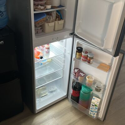 CLEAN 138L DOUBLE DOOR MIKA FRIDGE