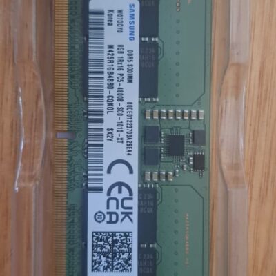 Samsung 8GB DDR5 4800MHz Laptop RAM (SO-DIMM) – 2 Sticks Available