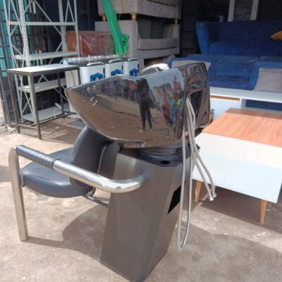 Salon Shampoo Chair With Ceramic Sink