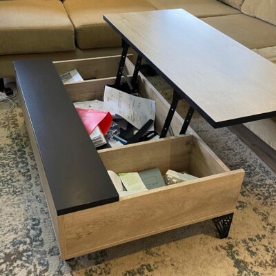 Used Dr Mattress Coffee Table