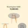 Glass table