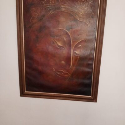 Buddha-Inspired Canvas