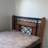 Clean 4*6 Mahogany Metallic Bed on sale