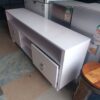 White Modern Tv stand 6ft