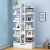 Stylish White Bookshelf