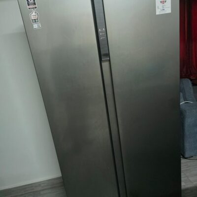 Clean Mika Side-by-Side Fridge 442L (MRNF2D442XLBV