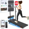 Fit Run Smart Folding Treadmill with App Control