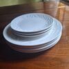 Dinner plates and side plates