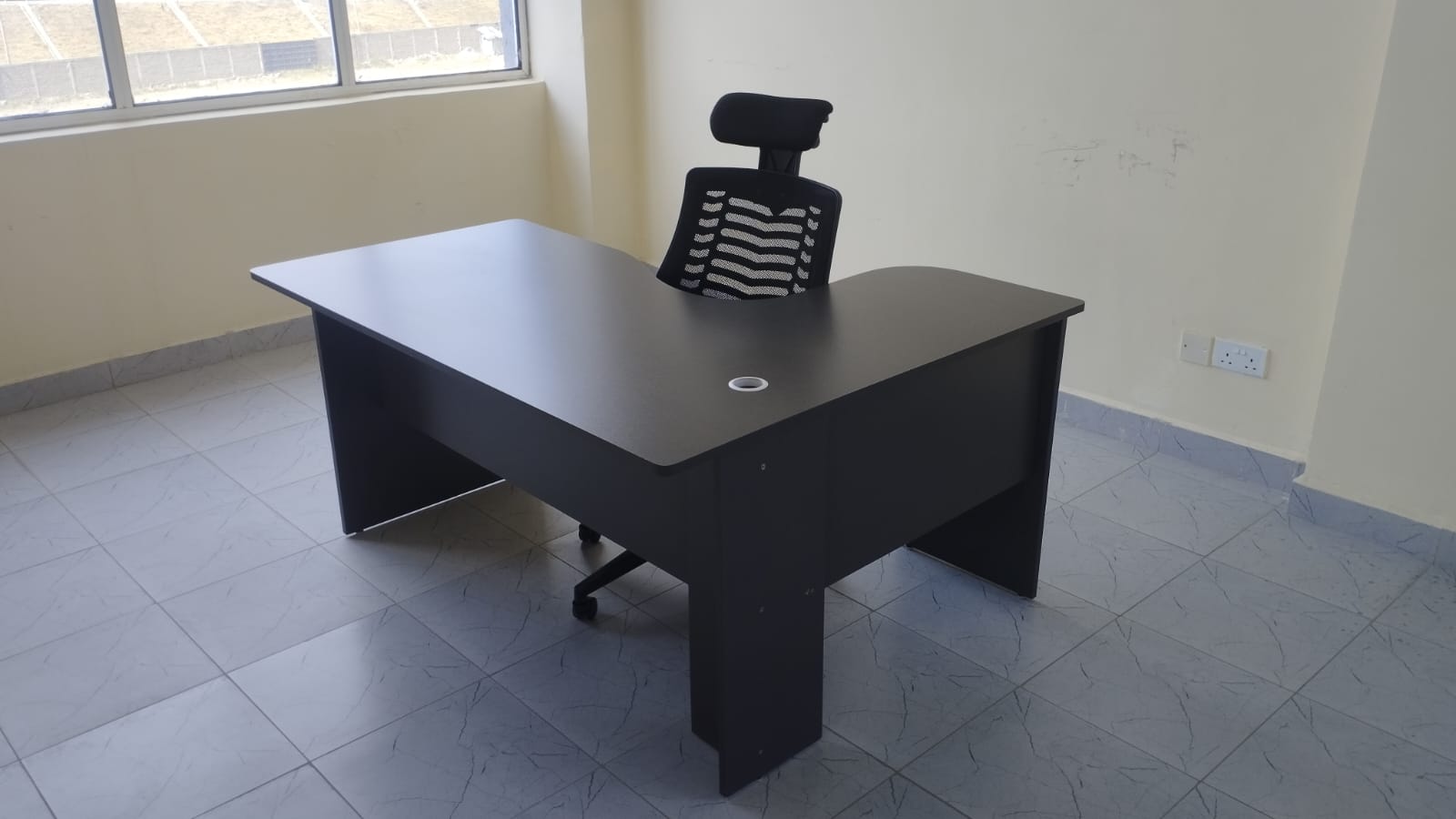 2-Modern L-shaped Office Desk
