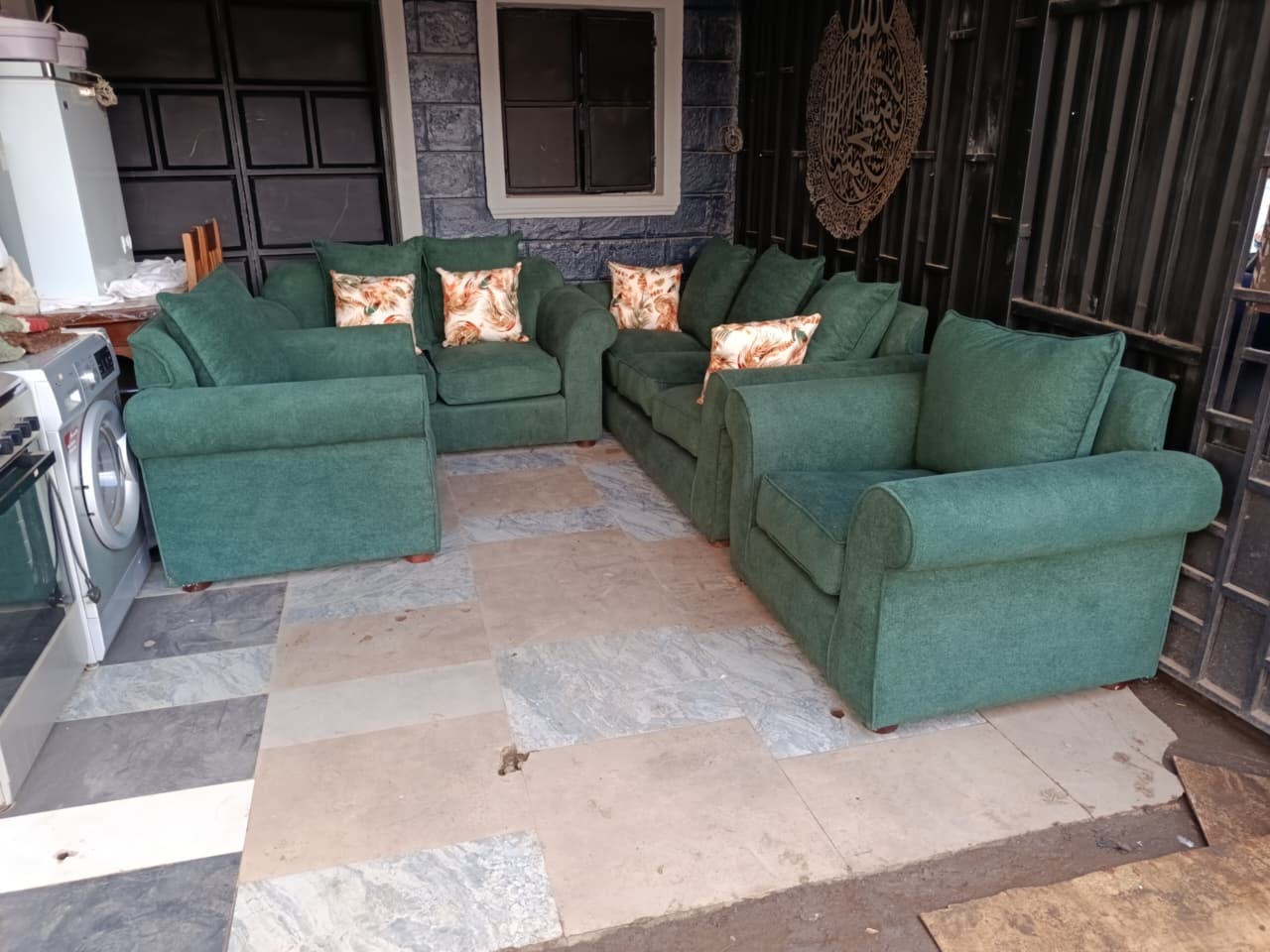 Premium Emerald 7 Seater Sofa Set