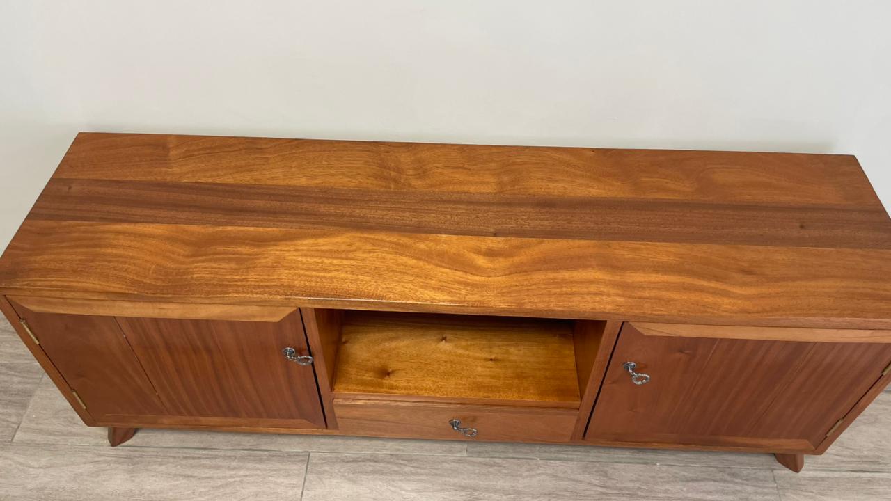Pure Wooden TV Stand