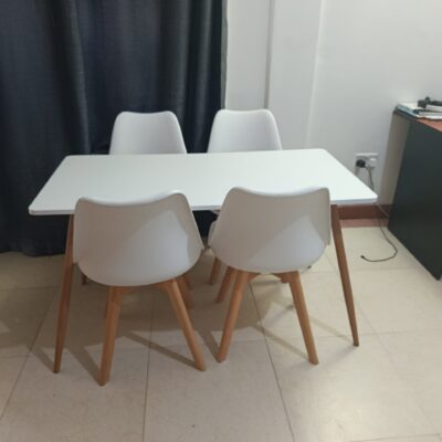 Modern 4-Seater Dining Set