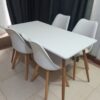 Modern 4-Seater Dining Set For Sale