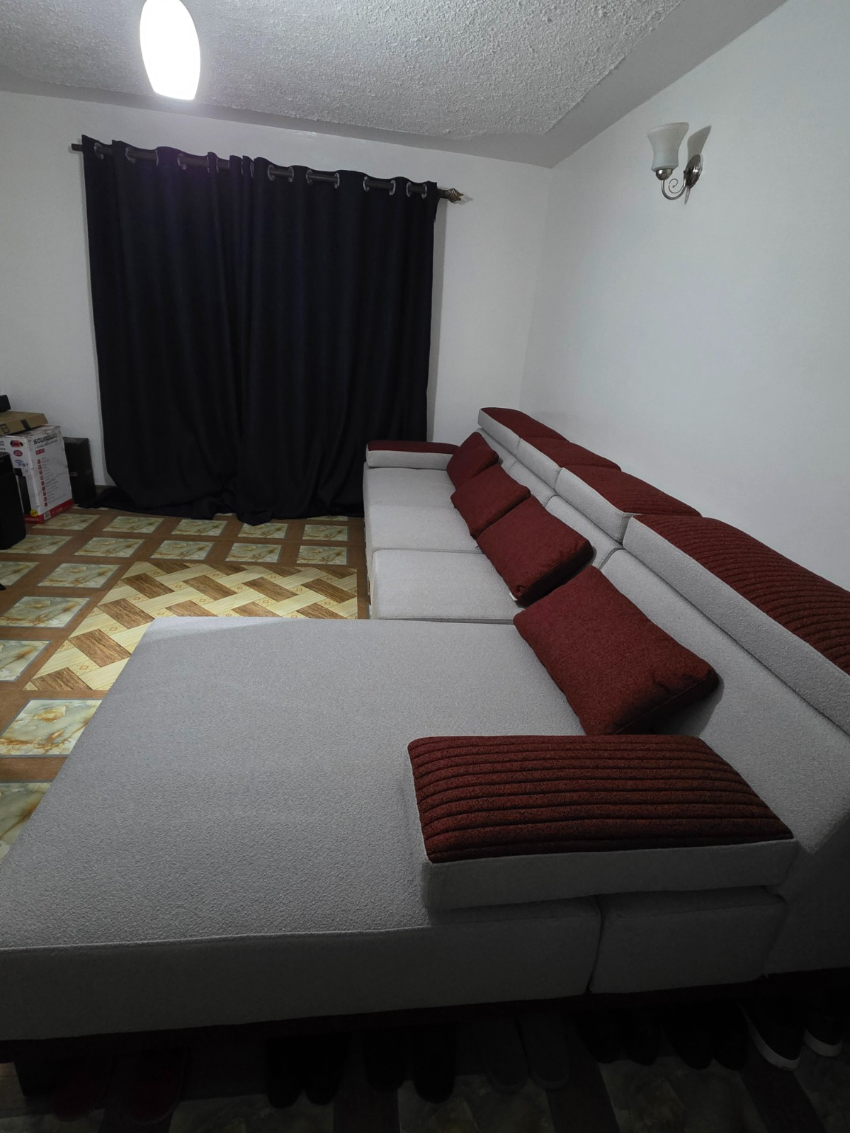 7-Seater L-shaped Sofa From Dr. Mattress