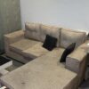 Light Grey 5 Seater L Shape Sofa Set