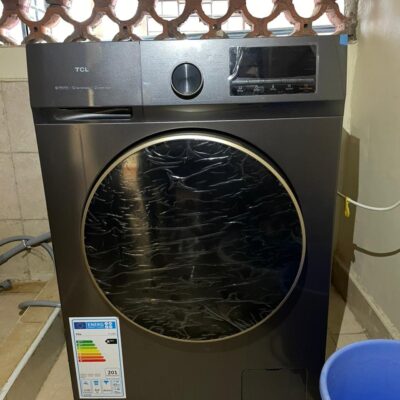 Clean 9kg TCL Front-Load Washing Machine