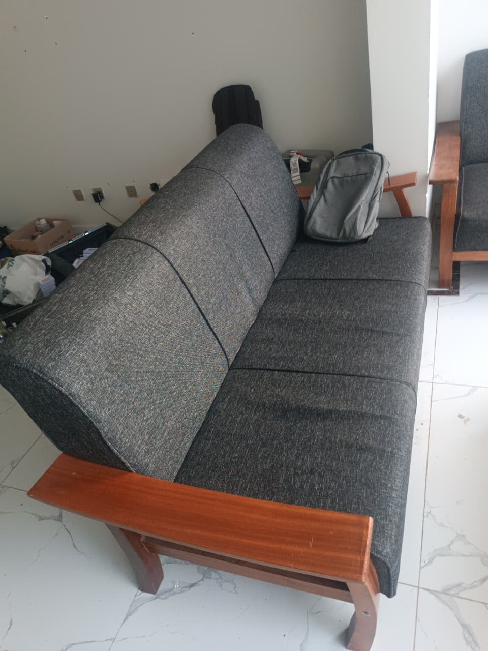 Clean Grey 5-Seater sofa set