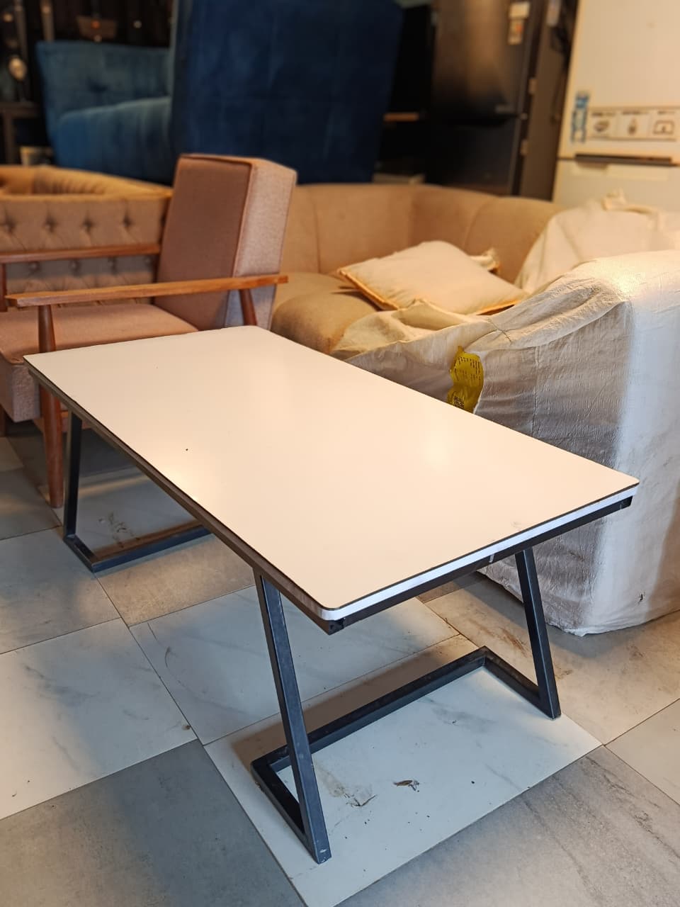 Cool Mettallic Coffee Table