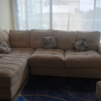 Clean 4 Seater L-shaped Sofa