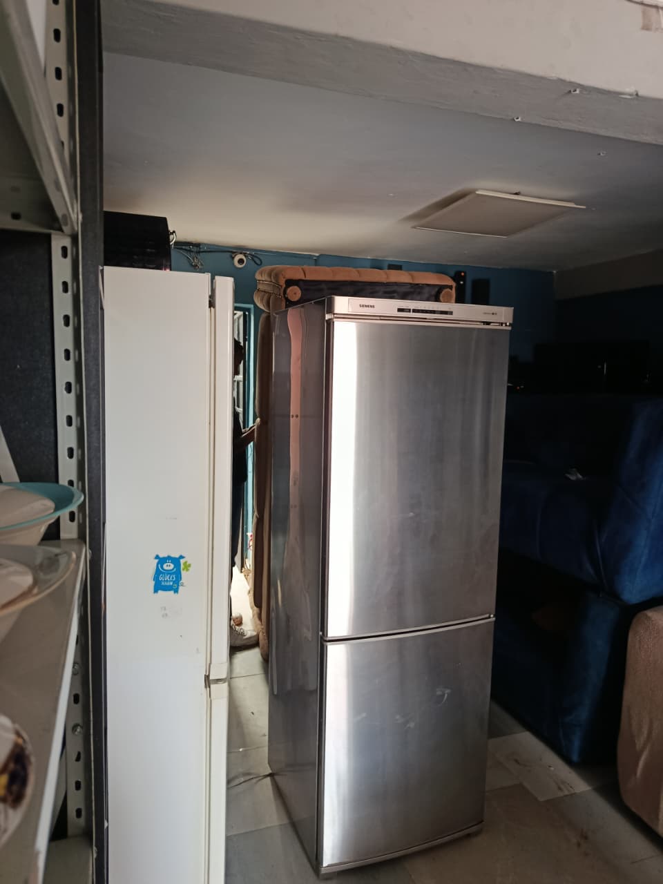 313L Siemens Stainless Bottom Freezer EX UK Fridge