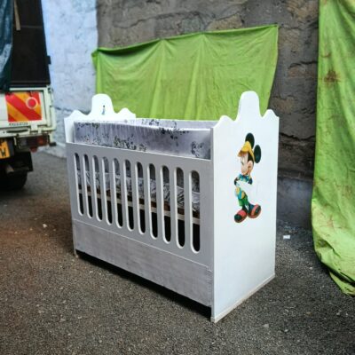 Wooden Baby Cot