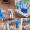 Hollow block machine