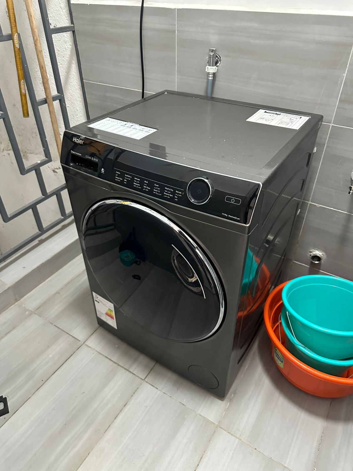 Premium Haier 10/6kg Wash And Dry Machine