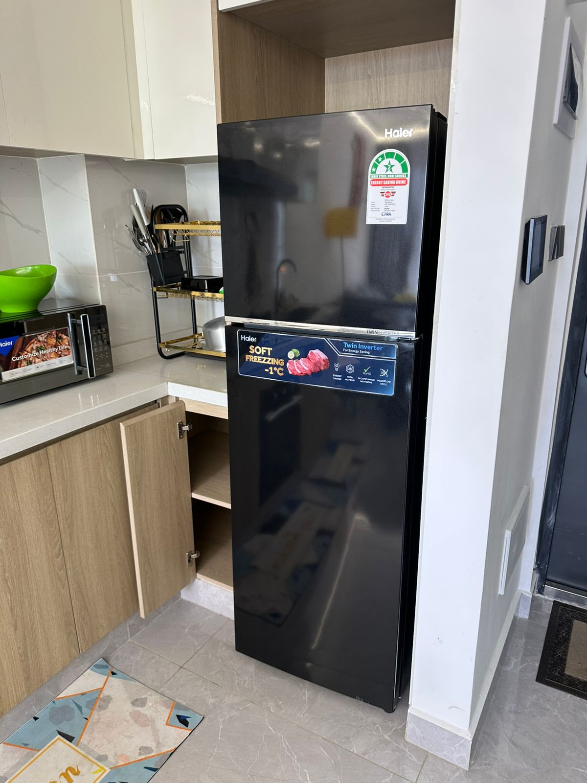 Spacious Haier 283L Top Mount Fridge