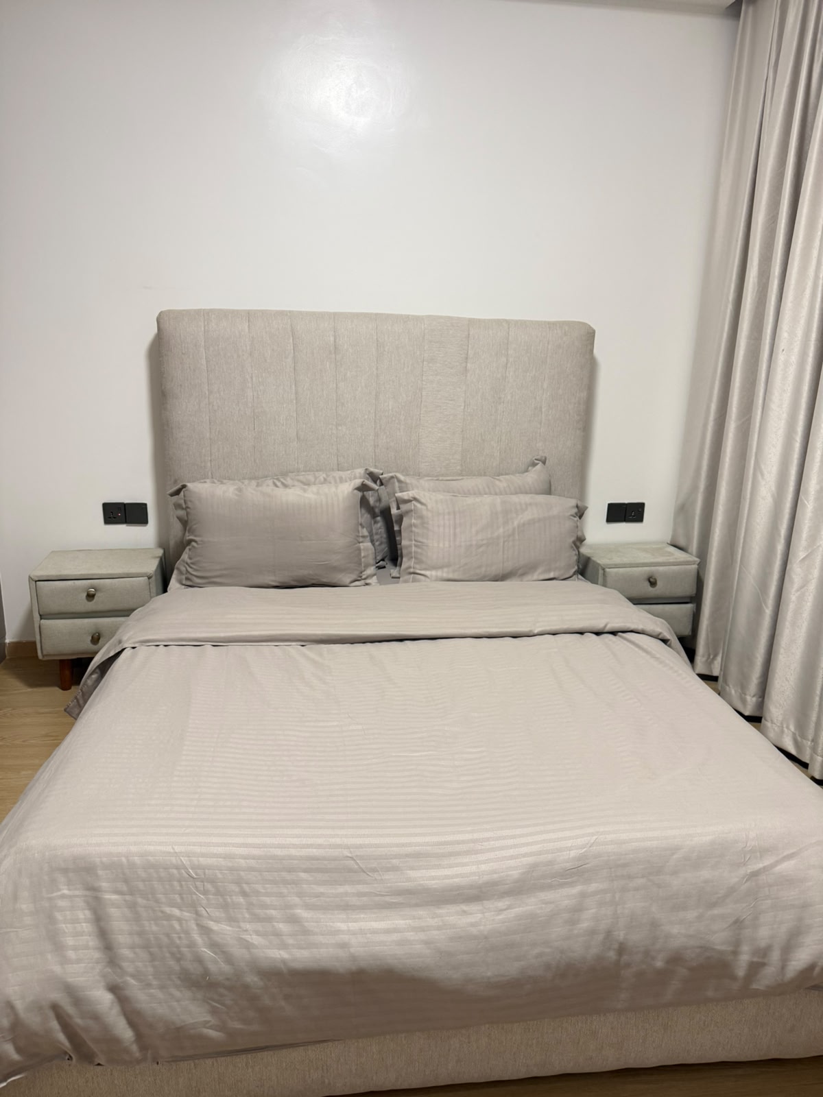 5 BY 6 BED + ORTHOPEDIC MATTRESS
