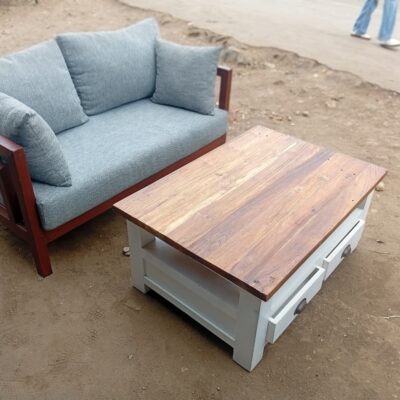 Grey 2-Seater Sofa