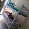 White 3×6 Double Decker Bed