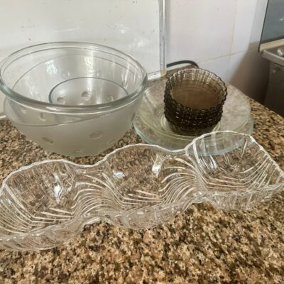 Clean Glass Bowls