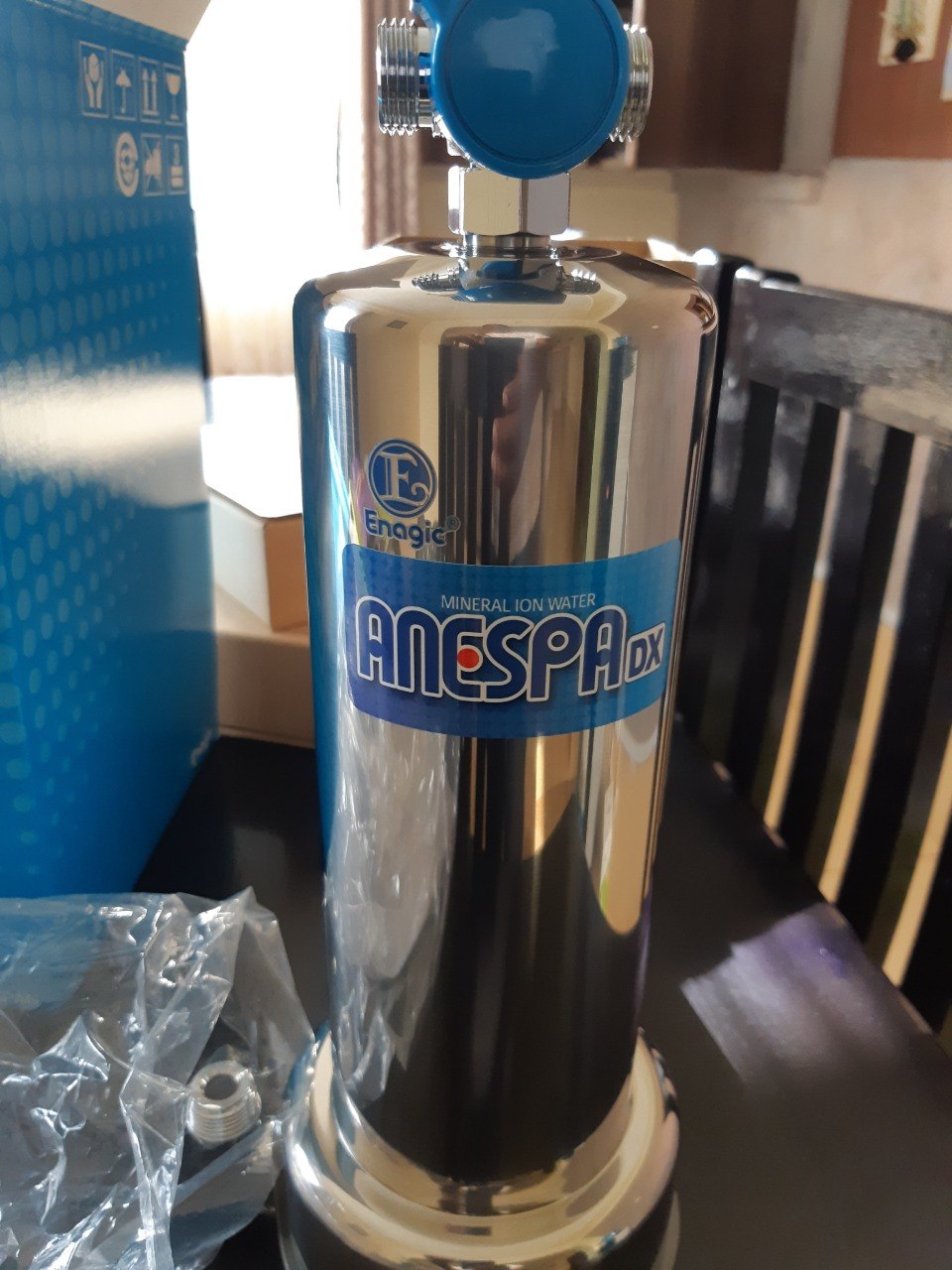 Enagic Anespa DX home spa system.