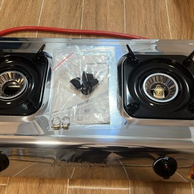 Ramtons 2-burner Stainless steel Gas cooker