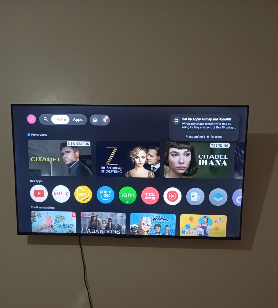 TCL 50 INCH 4KHDR GOOGLE TV