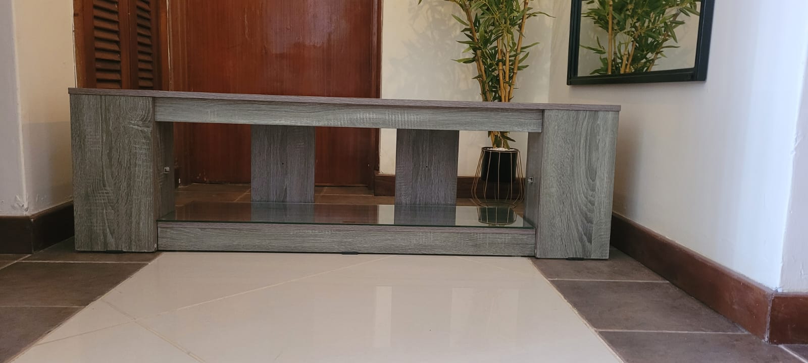 Solid Wooden TV Stand 