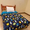 Comfortable 4×6 Wooden Bed with Mattress 