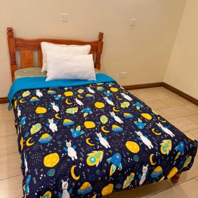 comfortable 4 by 6 bed and mattress